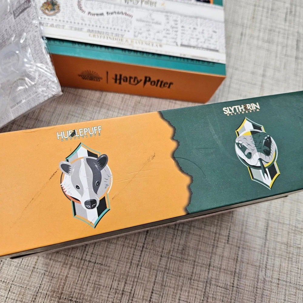 NEW Harry Potter Sophie & Toffee Craft Box Set Slytherin Hufflepuff‎ Gryffindor